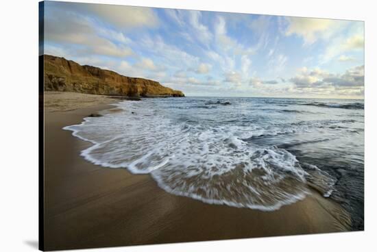 USA, California, San Diego. Beach at Sunset Cliffs Park.-Jaynes Gallery-Stretched Canvas
