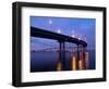 USA, California, San Diego, Coronado Bridge Curves over San Diego Bay-Ann Collins-Framed Photographic Print