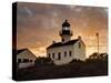 USA, California, San Diego, Old Point Loma Lighthouse at Cabrillo National Monument-Ann Collins-Stretched Canvas