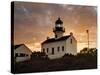 USA, California, San Diego, Old Point Loma Lighthouse at Cabrillo National Monument-Ann Collins-Stretched Canvas