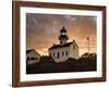 USA, California, San Diego, Old Point Loma Lighthouse at Cabrillo National Monument-Ann Collins-Framed Photographic Print