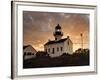 USA, California, San Diego, Old Point Loma Lighthouse at Cabrillo National Monument-Ann Collins-Framed Photographic Print