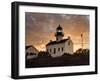 USA, California, San Diego, Old Point Loma Lighthouse at Cabrillo National Monument-Ann Collins-Framed Photographic Print