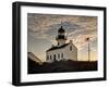 USA, California, San Diego. Old Point Loma Lighthouse at Cabrillo National Monument-Ann Collins-Framed Photographic Print