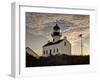 USA, California, San Diego. Old Point Loma Lighthouse at Cabrillo National Monument-Ann Collins-Framed Photographic Print