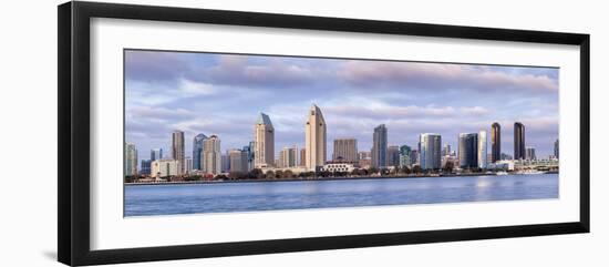 USA, California, San Diego, Panoramic view of city skyline-Ann Collins-Framed Photographic Print