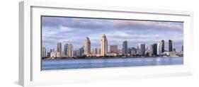 USA, California, San Diego, Panoramic view of city skyline-Ann Collins-Framed Photographic Print