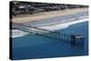USA, California, San Diego. Scripps Pier, La Jolla Shores-Kymri Wilt-Stretched Canvas