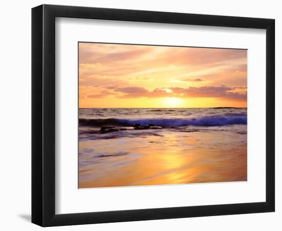 USA, California, San Diego, Sunset Cliffs Beach on the Pacific Ocean-Jaynes Gallery-Framed Photographic Print