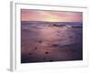 USA, California, San Diego, Sunset on Sand and Rocks-Christopher Talbot Frank-Framed Photographic Print