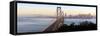 USA, California, San Francisco, City Skyline and Bay Bridge from Treasure Island-Gavin Hellier-Framed Stretched Canvas