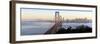 USA, California, San Francisco, City Skyline and Bay Bridge from Treasure Island-Gavin Hellier-Framed Photographic Print