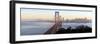 USA, California, San Francisco, City Skyline and Bay Bridge from Treasure Island-Gavin Hellier-Framed Photographic Print