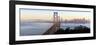 USA, California, San Francisco, City Skyline and Bay Bridge from Treasure Island-Gavin Hellier-Framed Photographic Print