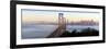 USA, California, San Francisco, City Skyline and Bay Bridge from Treasure Island-Gavin Hellier-Framed Photographic Print