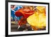 USA, California, San Francisco. Dancers in traditional dress at Cinco de Mayo parade.-Merrill Images-Framed Premium Photographic Print