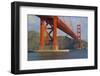 USA, California, San Francisco. Golden Gate Bridge and bay.-Jaynes Gallery-Framed Photographic Print