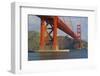 USA, California, San Francisco. Golden Gate Bridge and bay.-Jaynes Gallery-Framed Photographic Print