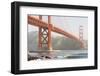 USA, California, San Francisco, Golden Gate Bridge-Merrill Images-Framed Photographic Print