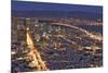 USA, California, San Francisco. Oakland-Bay Bridge at night.-Jaynes Gallery-Mounted Photographic Print