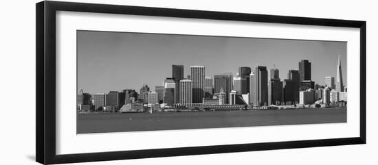 USA, California. San Francisco skyline from Treasure Island.-Anna Miller-Framed Photographic Print