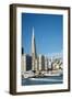 Usa, California, San Francisco. Skyline with Transamerica building prominent.-Merrill Images-Framed Photographic Print