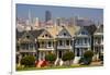 USA, California, San Francisco, the 'Painted Ladies'.-Anna Miller-Framed Photographic Print