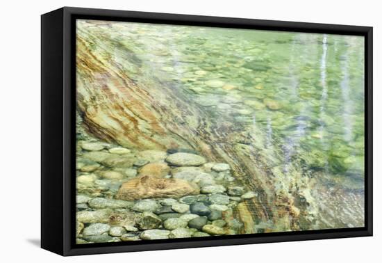 USA, California, Sequoia National Park. Scenic of Paradise Creek-Don Paulson-Framed Stretched Canvas