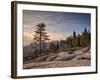 USA, California, Sequoia National Park. Sunset Near Beetle Rock Education Center-Ann Collins-Framed Photographic Print