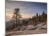 USA, California, Sequoia National Park. Sunset Near Beetle Rock Education Center-Ann Collins-Mounted Photographic Print