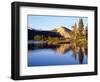 USA, California, Sierra Nevada. Lembert Dome Reflects in Tuolumne-Jaynes Gallery-Framed Photographic Print