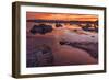 Usa, California, Sierra Nevada. Mono Lake. A breathtaking sunrise greets the da.-Betty Sederquist-Framed Photographic Print