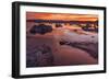 Usa, California, Sierra Nevada. Mono Lake. A breathtaking sunrise greets the da.-Betty Sederquist-Framed Photographic Print