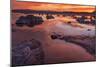 Usa, California, Sierra Nevada. Mono Lake. A breathtaking sunrise greets the da.-Betty Sederquist-Mounted Photographic Print