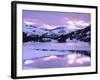 USA, California, Sierra Nevada Mountains, Ellery Lake at Sunset,-Jaynes Gallery-Framed Photographic Print