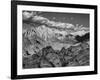 USA, California, Sierra Nevada Mountains. Moon Above Mt Whitney-Dennis Flaherty-Framed Photographic Print