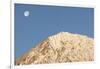 USA, California, Sierra Nevada Mountains. Moonset behind Mt. Tom.-Jaynes Gallery-Framed Photographic Print