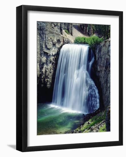 USA, California, Sierra Nevada Mountains. Rainbow Falls-Jaynes Gallery-Framed Photographic Print