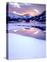 USA, California, Sierra Nevada, Mountains Reflecting in Ellery Lake-Jaynes Gallery-Stretched Canvas