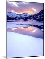 USA, California, Sierra Nevada, Mountains Reflecting in Ellery Lake-Jaynes Gallery-Mounted Photographic Print