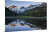 USA, California, Sierra Nevada Range. Reflections in Heart Lake.-Jaynes Gallery-Mounted Premium Photographic Print