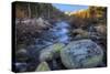 USA, California, Sierra Nevada Range. Rock Creek cascades.-Jaynes Gallery-Stretched Canvas