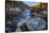 USA, California, Sierra Nevada Range. Rock Creek cascades.-Jaynes Gallery-Stretched Canvas