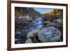 USA, California, Sierra Nevada Range. Rock Creek cascades.-Jaynes Gallery-Framed Premium Photographic Print