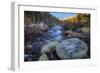 USA, California, Sierra Nevada Range. Rock Creek cascades.-Jaynes Gallery-Framed Photographic Print