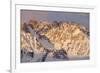 USA, California, Sierra Nevada Range. Sunrise on Basin Mountain.-Jaynes Gallery-Framed Premium Photographic Print