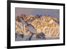 USA, California, Sierra Nevada Range. Sunrise on Basin Mountain.-Jaynes Gallery-Framed Premium Photographic Print