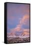 USA, California, Sierra Nevada Range. Sunrise on mountains.-Jaynes Gallery-Framed Stretched Canvas