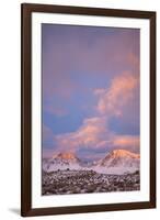 USA, California, Sierra Nevada Range. Sunrise on mountains.-Jaynes Gallery-Framed Premium Photographic Print