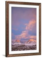 USA, California, Sierra Nevada Range. Sunrise on mountains.-Jaynes Gallery-Framed Premium Photographic Print